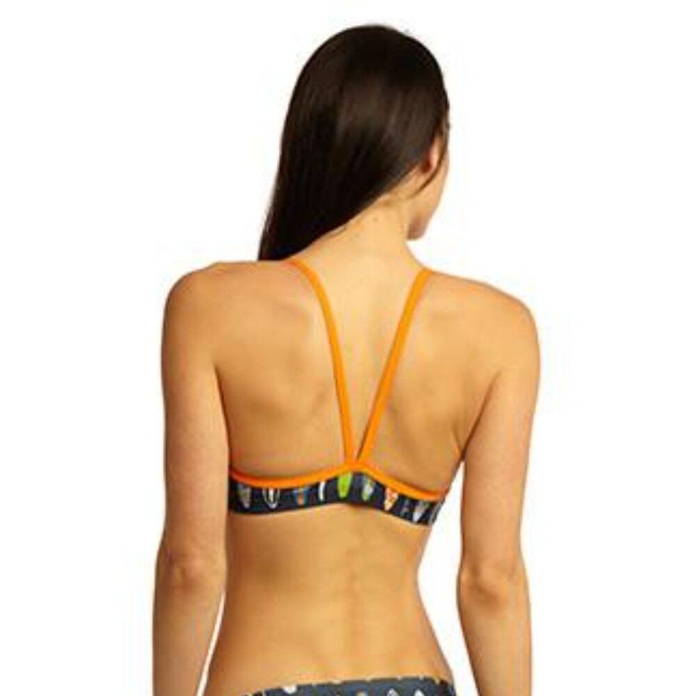 NWT EQ Swimwear Passion Bikini Top Surfboard Print Size XS - Picture 7 of 7